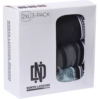 North Latitude / North Latitude Denim 3-Pack Boxer Shorts Underwear 0659 Dusty Olive Green