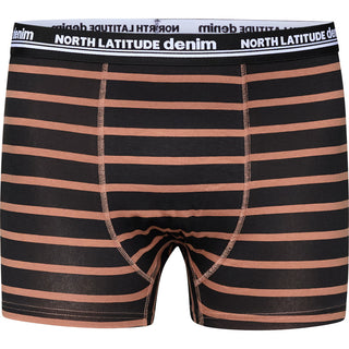 North Latitude / North Latitude Denim 3-Pack Boxer Shorts Underwear 0740 Cognac Brown