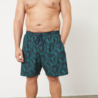 North Latitude / North Latitude Denim 4-Way Stretch Swim Shorts Swimshorts 0600 Green