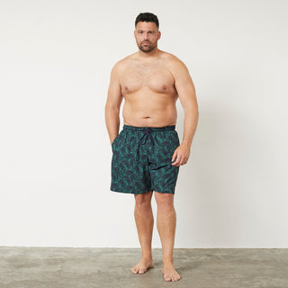 North Latitude / North Latitude Denim 4-Way Stretch Swim Shorts Swimshorts 0600 Green