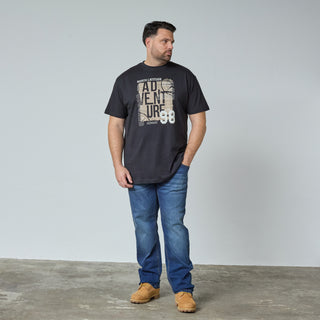 North Latitude / North Latitude Denim Adventure 98 Graphic Tee T-shirt 0099 Black