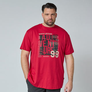 North Latitude / North Latitude Denim Adventure 98 Graphic Tee T-shirt 0309 Paprika