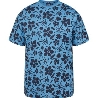 North Latitude / North Latitude Denim All over printed t-shirt T-shirt 0540 Mid Blue