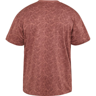 North Latitude / North Latitude Denim All over printed tee T-shirt 0740 Cognac Brown