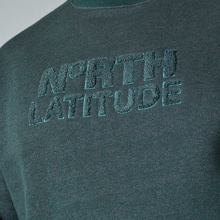 North Latitude / North Latitude Denim Boreal Logo Sweat TALL Sweatshirt 0680 Dark Green