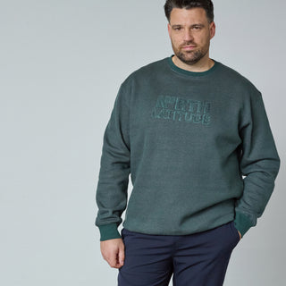 North Latitude / North Latitude Denim Boreal Logo Sweat TALL Sweatshirt 0680 Dark Green
