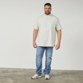 North Latitude / North Latitude Denim China Collar Shirt w/stretch Shirt SS 2660 Light Dust Green