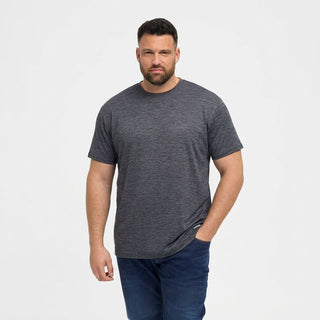 North Latitude / North Latitude Denim Cool Effect T-Shirt SS T-shirt 0807 Dark/Light Grey Melange