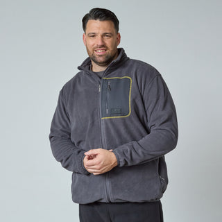 North Latitude / North Latitude Denim FLEECE JACKET Jacket 0080 Dark Grey Charcole