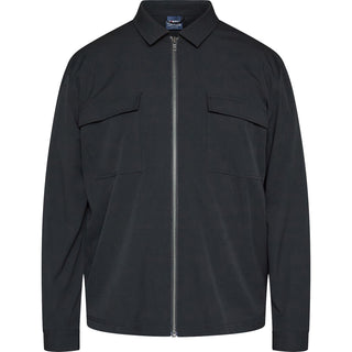 North Latitude / North Latitude Denim Full zip overshirt suit style Overshirt 0099 Black