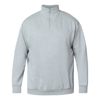 North Latitude / North Latitude Denim HALF ZIP SWEAT BRUSHED Sweatshirt 0050 Grey Melange