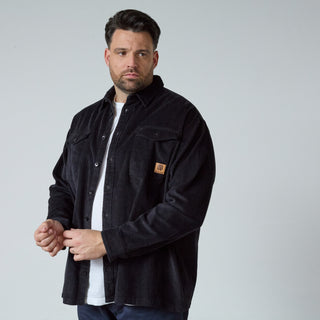 North Latitude / North Latitude Denim HEAVY CORDUROY OVERSHIRT Overshirt 0099 Black