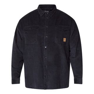 North Latitude / North Latitude Denim HEAVY CORDUROY OVERSHIRT Overshirt 0099 Black