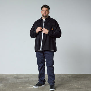 North Latitude / North Latitude Denim HEAVY CORDUROY OVERSHIRT Overshirt 0099 Black