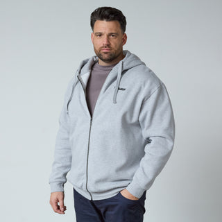 North Latitude / North Latitude Denim HEAVY SWEAT HOOD CARDIGAN Sweat Jacket 0050 Grey Melange