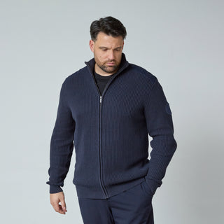 North Latitude / North Latitude Denim KNITTED CARDIGAN Cardigan 0580 Navy Blue