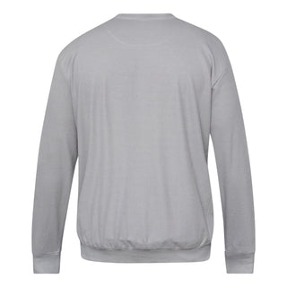 North Latitude / North Latitude Denim Light sweat with structure T-shirt LS 0040 Mid Grey