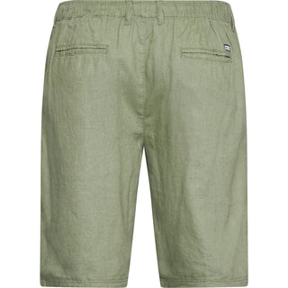 North Latitude / North Latitude Denim Linen Comfort Fit Shorts Shorts 0660 Olive Green