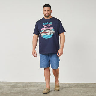 North Latitude / North Latitude Denim MIAMI VICE LICENSE T-SHIRT T-shirt 0580 Navy Blue
