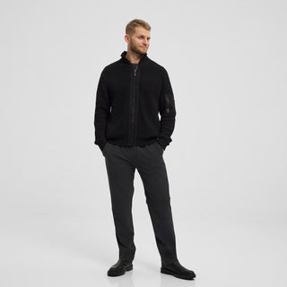 North 56°4 / North 56Denim North 56Denim Full zip knit Knit 0099 Black