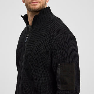 North 56°4 / North 56Denim North 56Denim Full zip knit Knit 0099 Black