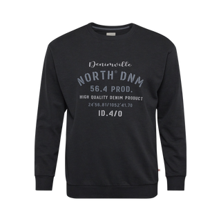 North 56°4 / North 56Denim North 56Denim Logo sweat Sweatshirt 0099 Black