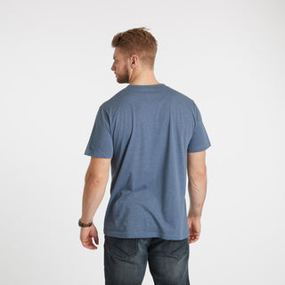 North 56°4 / North 56Denim North 56Denim Printed T-shirt T-shirt 0555 Blue Melange