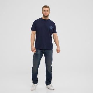 North 56°4 / North 56Denim North 56Denim Printed t-shirt T-shirt 0580 Navy Blue