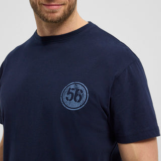 North 56°4 / North 56Denim North 56Denim Printed t-shirt T-shirt 0580 Navy Blue