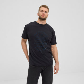 North 56°4 / North 56Denim North 56°4 Printed T-shirt T-shirt 0099 Black