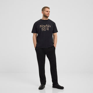 North 56°4 / North 56Denim North 56°4 Printed t-shirt T-shirt 0099 Black