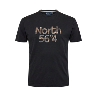 North 56°4 / North 56Denim North 56°4 Printed t-shirt T-shirt 0099 Black