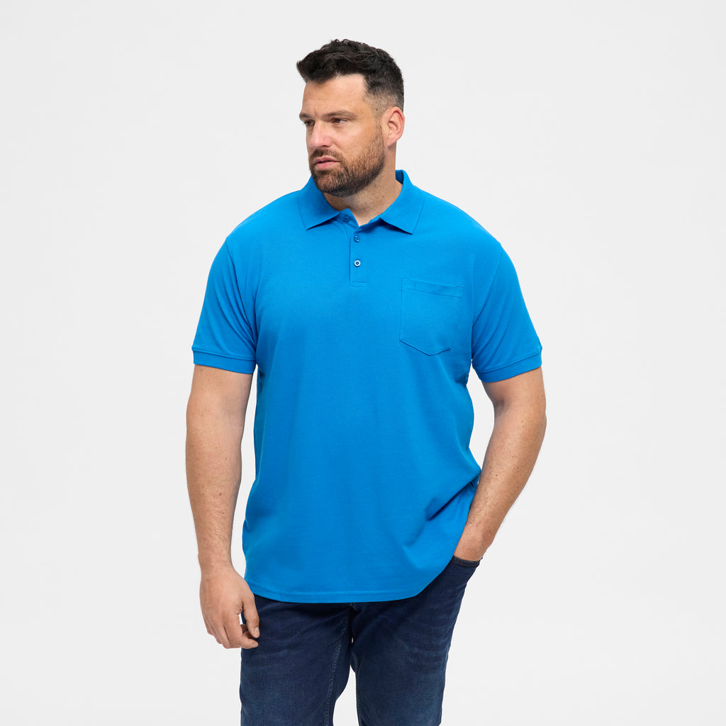 99011 Polo SS 0570 Cobolt Blue fra North Latitude