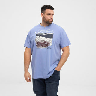 North Latitude / North Latitude Denim North Latitude Printed T-shirt T-shirt 0520 Light Blue