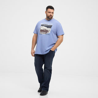 North Latitude / North Latitude Denim North Latitude Printed T-shirt T-shirt 0520 Light Blue