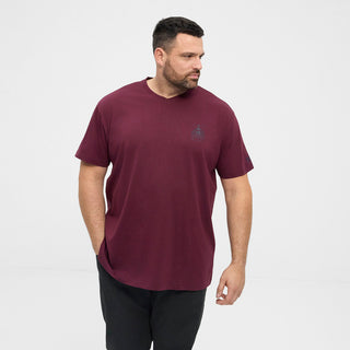 North Latitude / North Latitude Denim North Latitude Printed v-neck t-shirt T-shirt 0380 Bordeaux