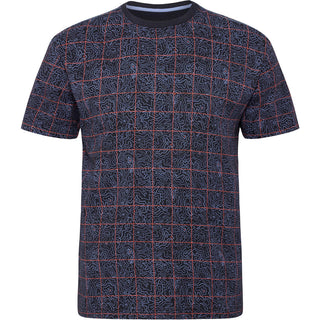 North Latitude / North Latitude Denim North Latitude allover printed T-shirt T-shirt 0581 Night Sky