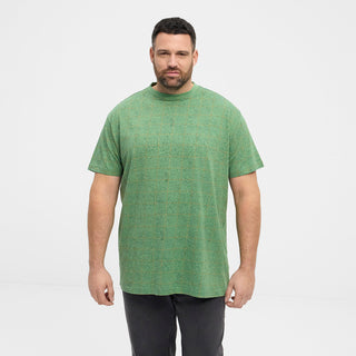 North Latitude / North Latitude Denim North Latitude allover printed T-shirt T-shirt 0640 Mid Green