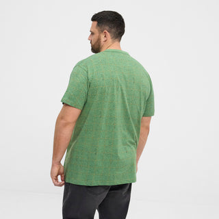North Latitude / North Latitude Denim North Latitude allover printed T-shirt T-shirt 0640 Mid Green
