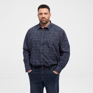 North Latitude / North Latitude Denim North Latitude allover printed shirt Shirt LS 0581 Night Sky