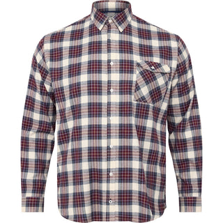 North Latitude / North Latitude Denim North Latitude brushed Checked shirt Shirt LS 0380 Bordeaux