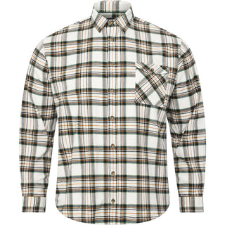 North Latitude / North Latitude Denim North Latitude brushed Checked shirt Shirt LS 0001 Off White