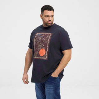 North Latitude / North Latitude Denim North Latitude printed T-shirt T-shirt 0581 Night Sky