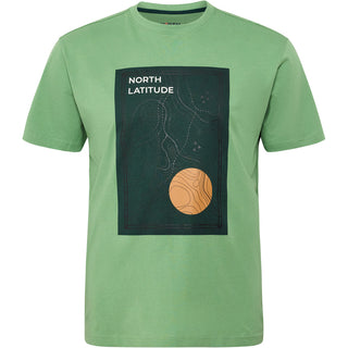 North Latitude / North Latitude Denim North Latitude printed T-shirt T-shirt 0640 Mid Green