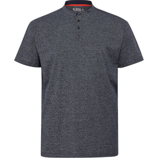 North Latitude / North Latitude Denim North Latitude striped granddad T-shirt T-shirt 0581 Night Sky