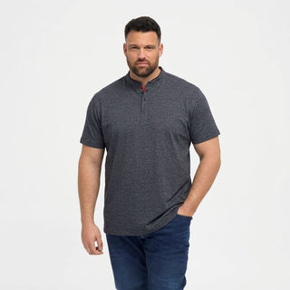 North Latitude / North Latitude Denim North Latitude striped granddad T-shirt T-shirt 0581 Night Sky
