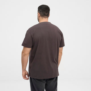 North Latitude / North Latitude Denim North latitude Denim Printed tee T-shirt 0780 Dark Brown