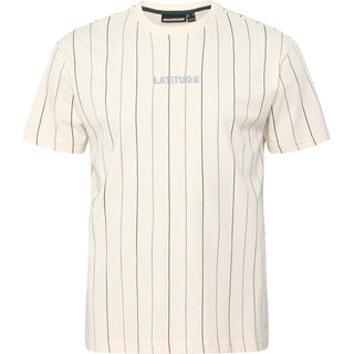 North Latitude / North Latitude Denim North latitude Denim Striped tee T-shirt 0001 Off White