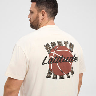 North Latitude / North Latitude Denim North latitude Denim back printed tee T-shirt 0001 Off White