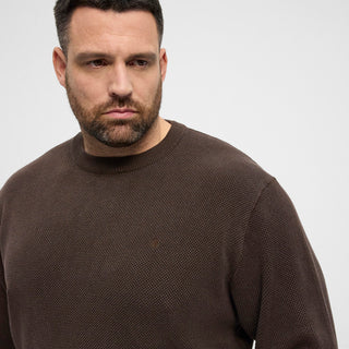 North Latitude / North Latitude Denim North latitude Denim crew-neck knit Knit 0780 Dark Brown